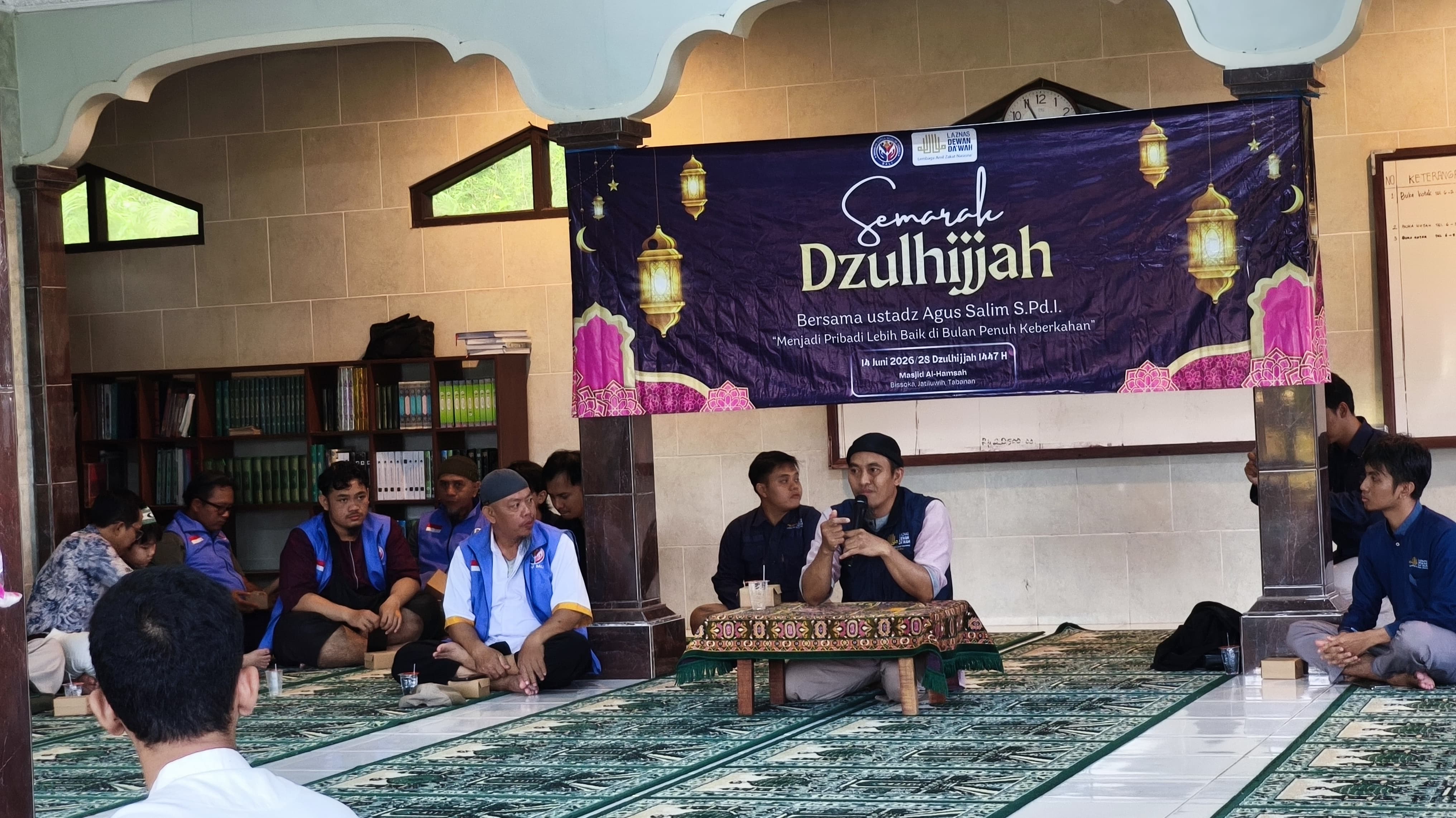 Sambutan dan pembukaan acara
